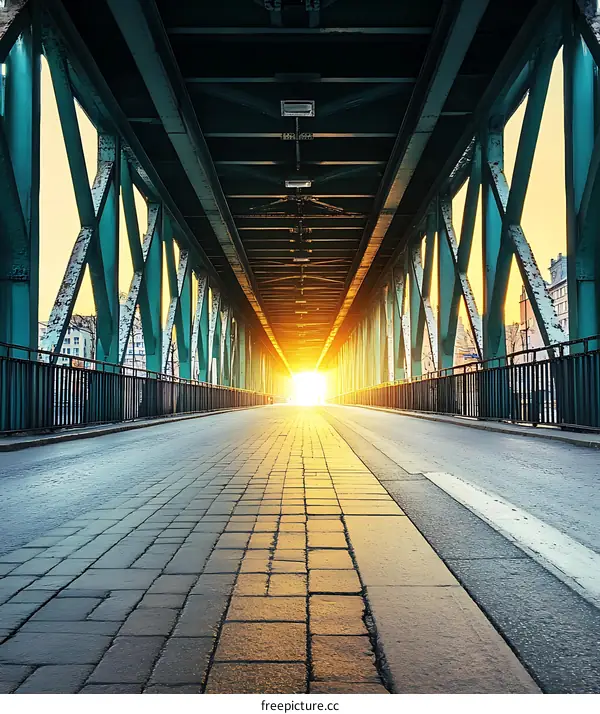 Bridge Pathway Towards Sunrise