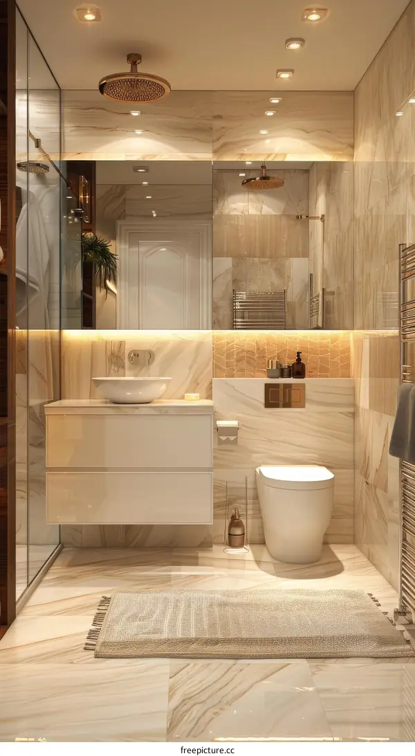 Modern Luxury Bathroom Interior Design