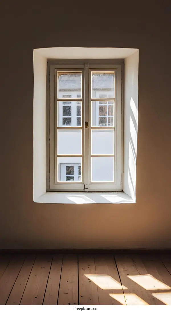 Sunlight Through a Window in a Room