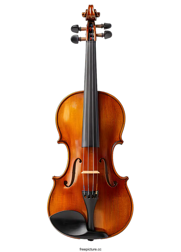 [Transparent Background PNG]violin on white background