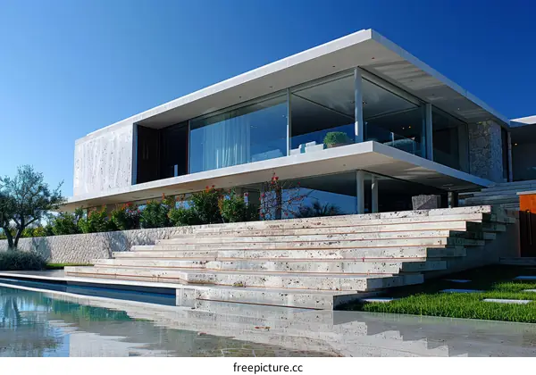 Modern Luxury Villa with Pool and Terrace