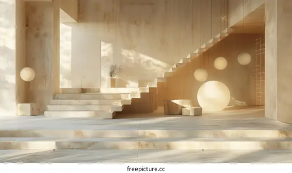 Modern Wooden Interior Design with Soft Lighting