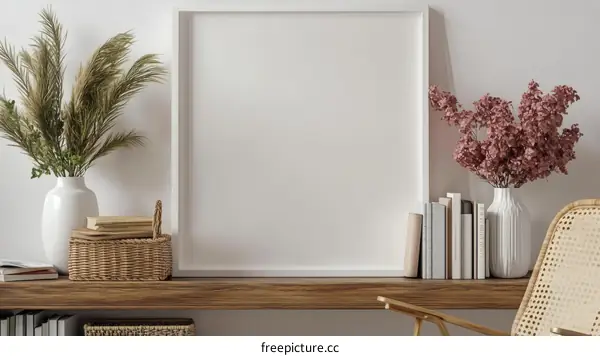 Modern Minimalist Empty Frame Decor