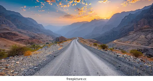 Amazing Mountain Road Trip in Oman