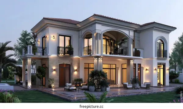 Luxury Modern Villas with Private Courtyards, Gardens & Pools