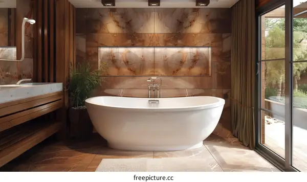 Modern Luxurious Bathroom Interior Design