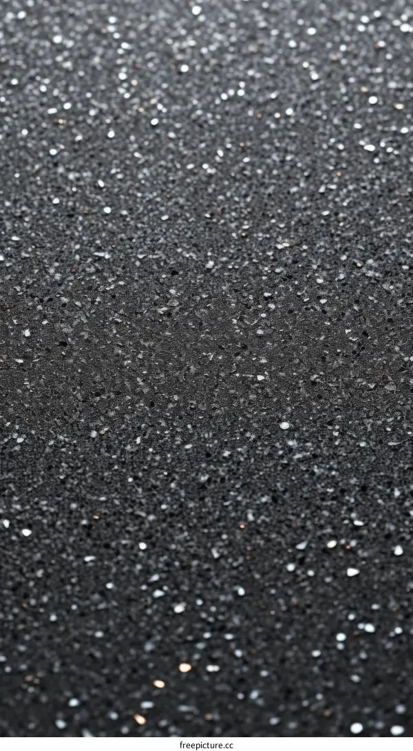 Black glitter texture background
