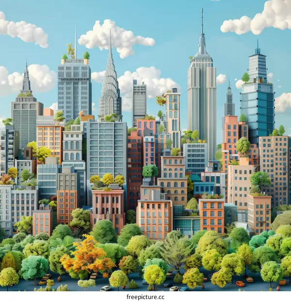 Urban Oasis: A Verdant Metropolis of the Future