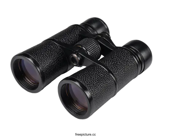 [Transparent Background PNG]Black Binoculars for Outdoor Viewing
