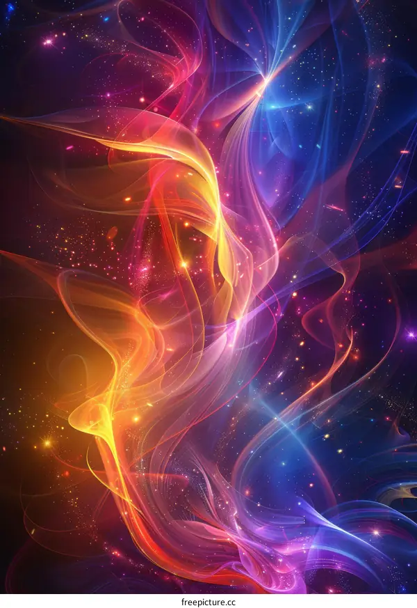 Mesmerizing Nebula in the Depths of Space