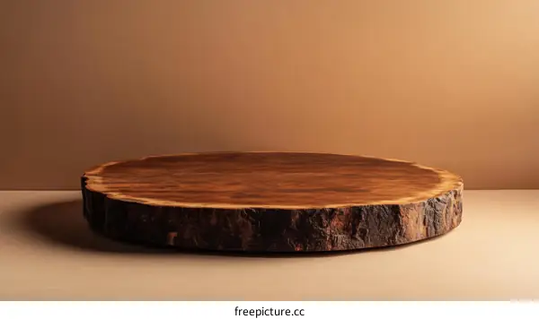 Wooden Slice Display Stand for Products