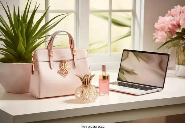 Pink and White Still Life