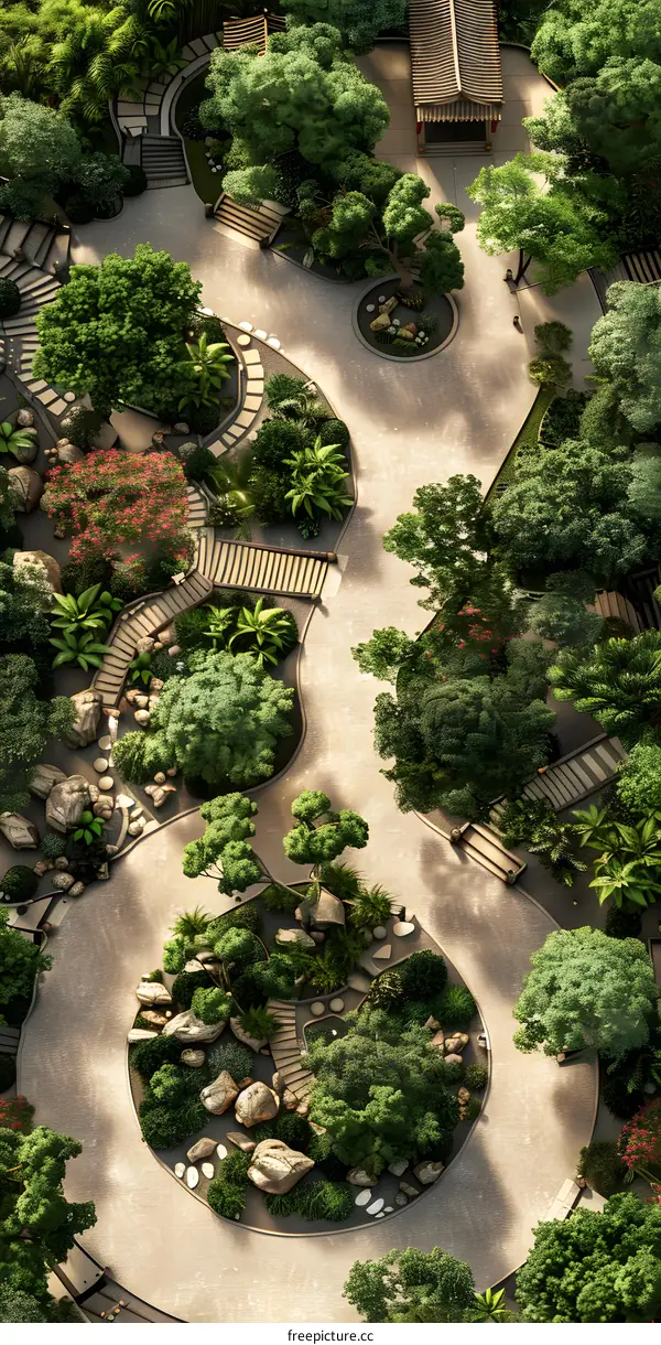 俯瞰中国古典园林