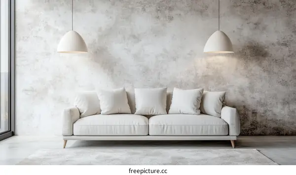 Modern Minimalist Living Room Interior Design