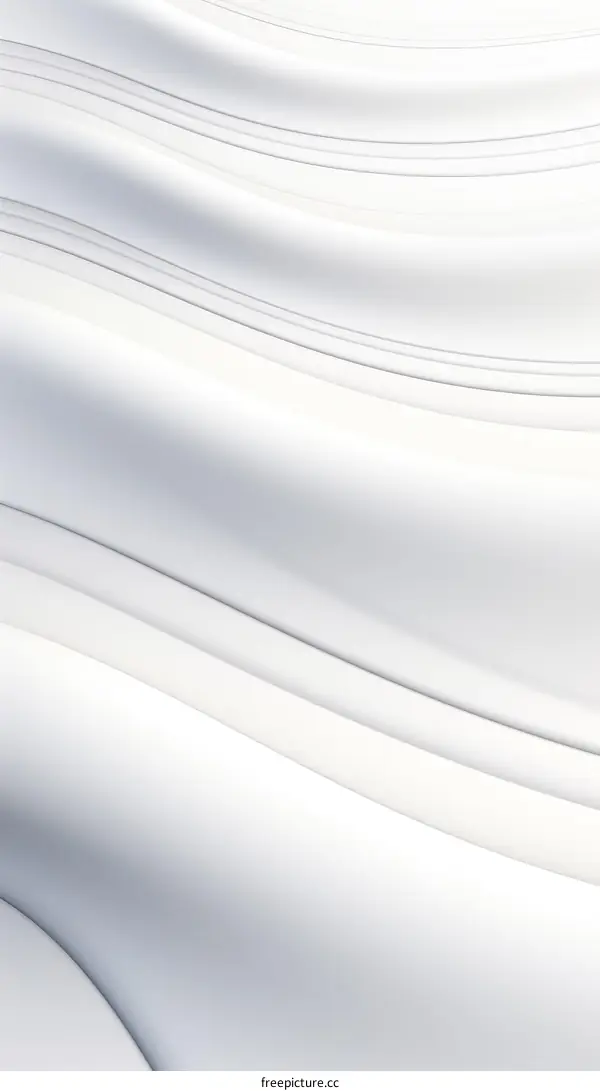 White wavy abstract background