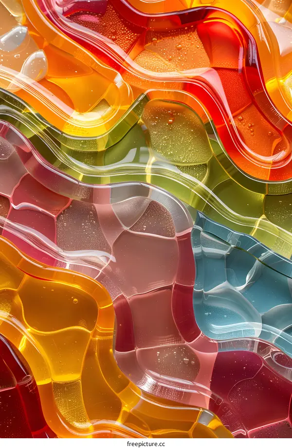 Colorful abstract glass texture background