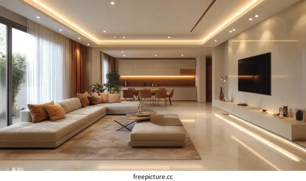 Modern Luxury Living Room Interior Design