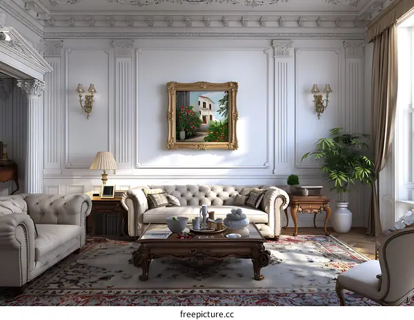 Luxurious living room