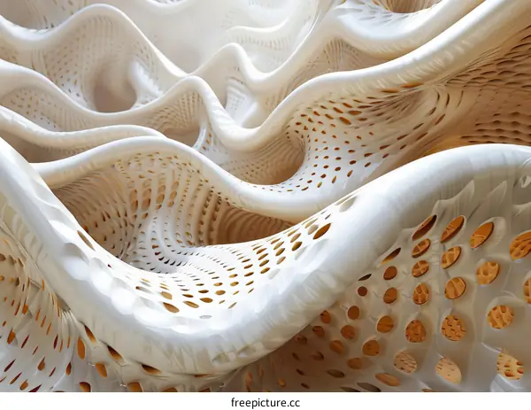 Smooth Fluid Parametric Architectural Structure