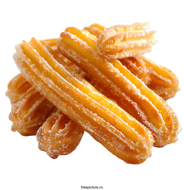 [Transparent Background PNG]Churros on a white background