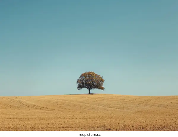 Lonely Tree in a Field