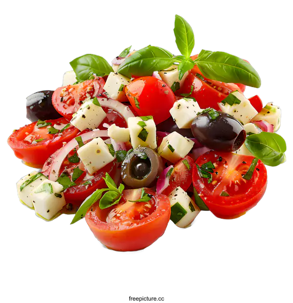 [Transparent Background PNG]Fresh Greek Salad