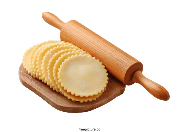 [Transparent Background PNG]Homemade Pasta Dough Ready to Roll Out