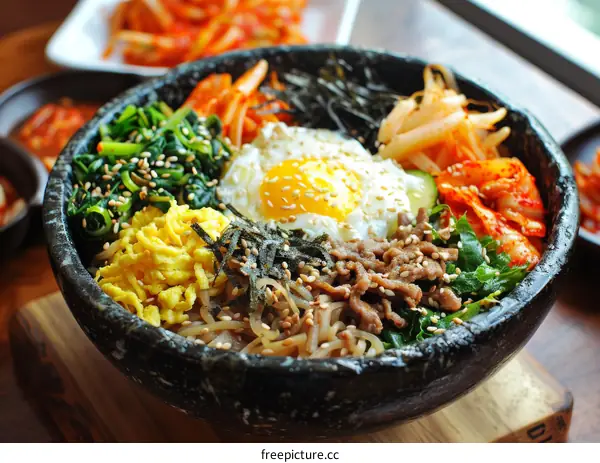 Bibimbap: A Colorful and Flavorful Korean Rice Bowl
