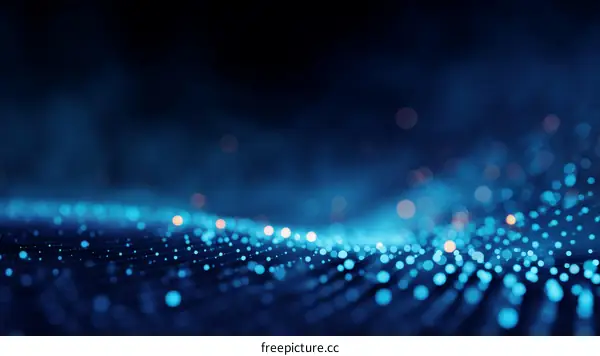 Abstract Digital Wave Background