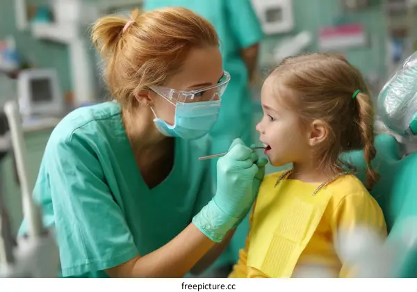 Dental Care for Child Patient