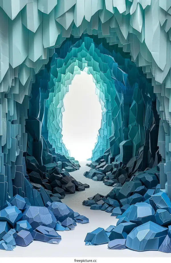 Mystical Ice Cave