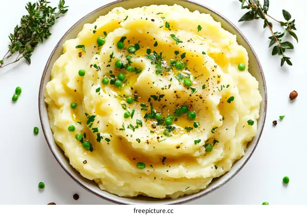 Creamy Mashed Potatoes with Fresh Herbs