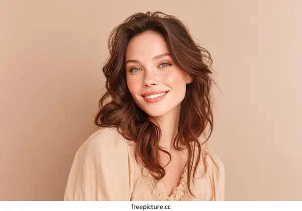 Beautiful Woman with a Perfect Smile