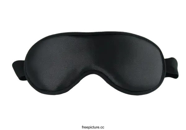 [Transparent Background PNG]Black Eye Mask for Sleeping Comfort