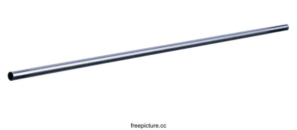 [Transparent Background PNG]Stainless Steel Pipe Detail Shot