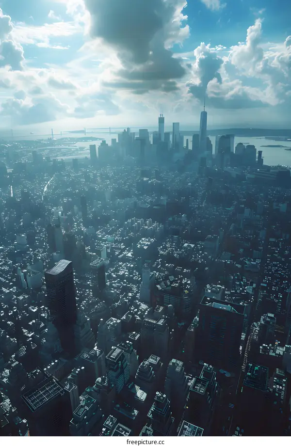 New York City from the Top of the Empire State Building