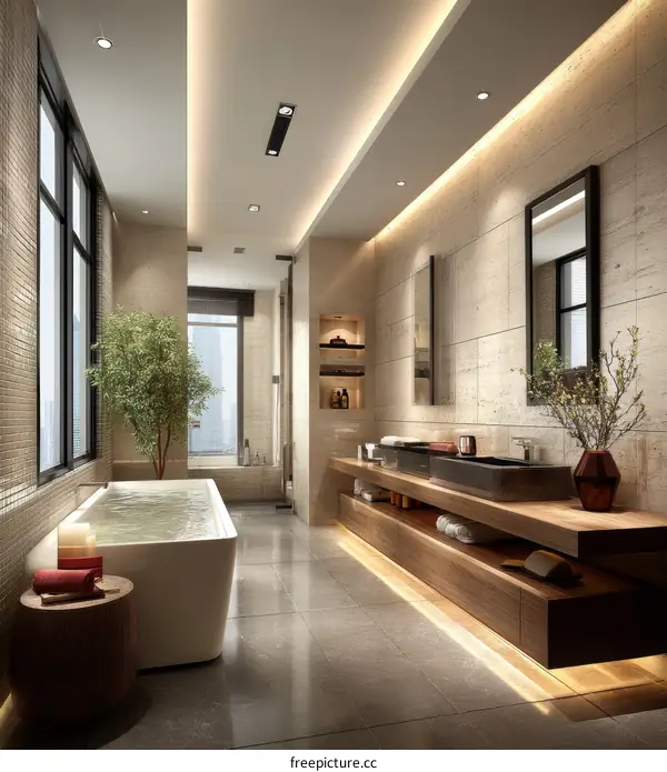 Luxury Modern Bathroom Interior Design