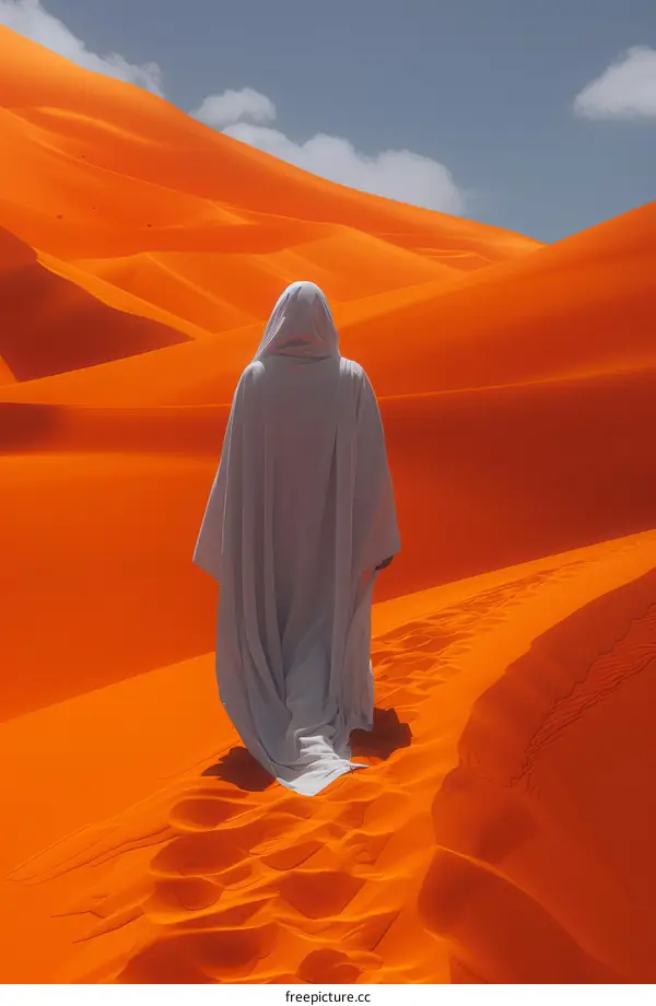 Solitary Desert Wanderer