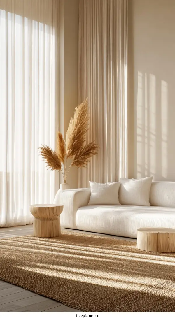 Modern Minimalist Living Room Interior Design