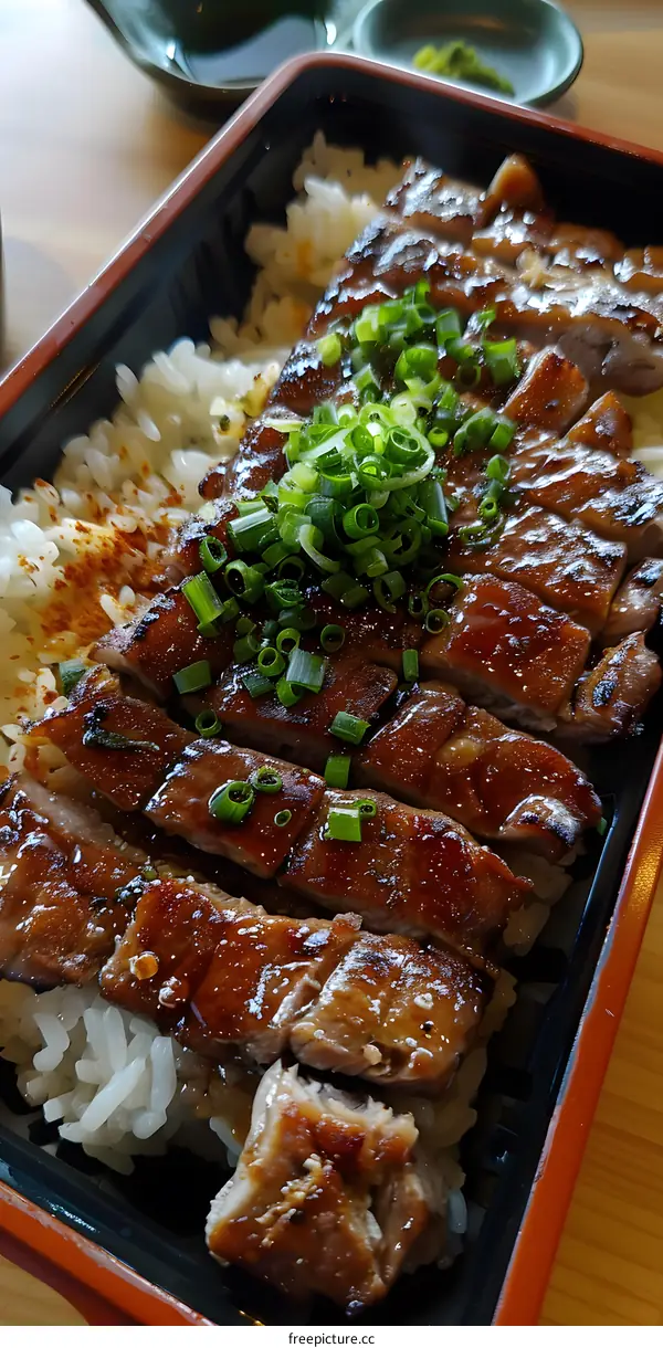 Grilled Pork Rice Bowl