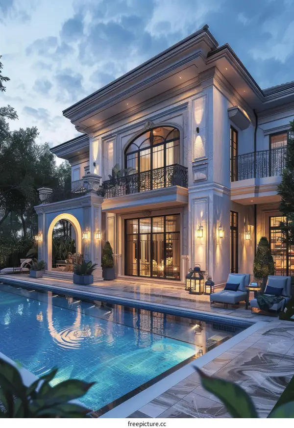 Luxurious Villa with Private Pool and Tropical Garden