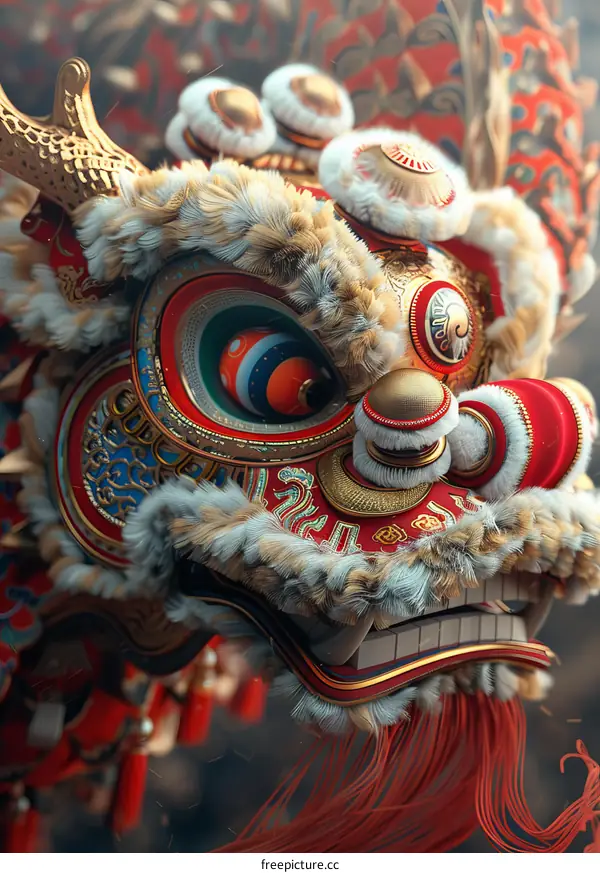 Chinese Lion Dance Performance Celebrates Tradition and Joy