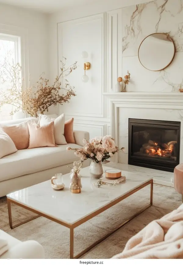 Modern Elegant Living Room Interior Design