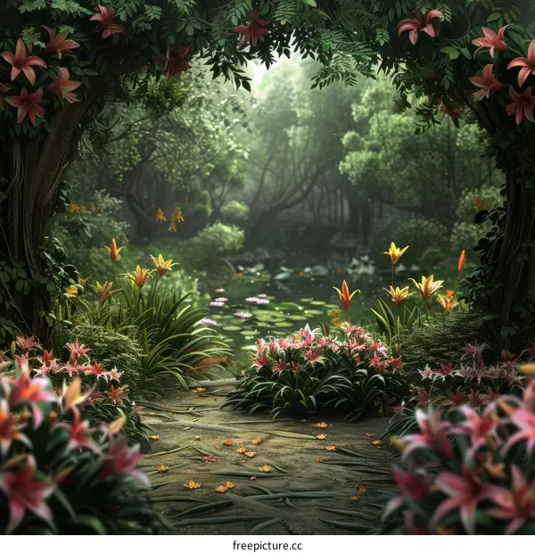 Enchanted Forest Garden