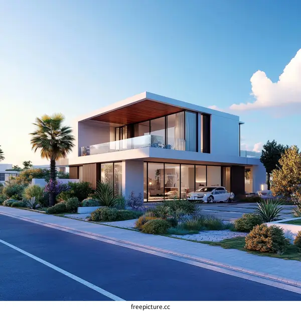 Modern Seaside Villa Exterior Design