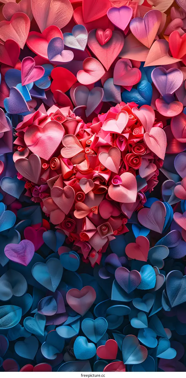 Colorful Hearts