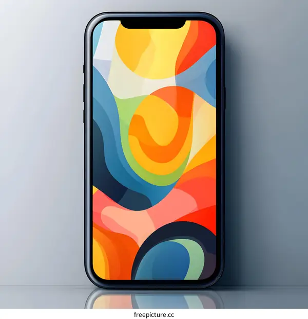 Colorful Abstract Phone Wallpaper