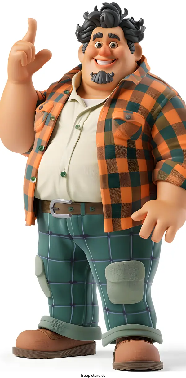 funny cartoon character