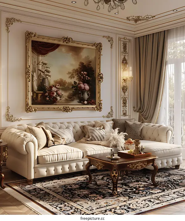 European-style living room