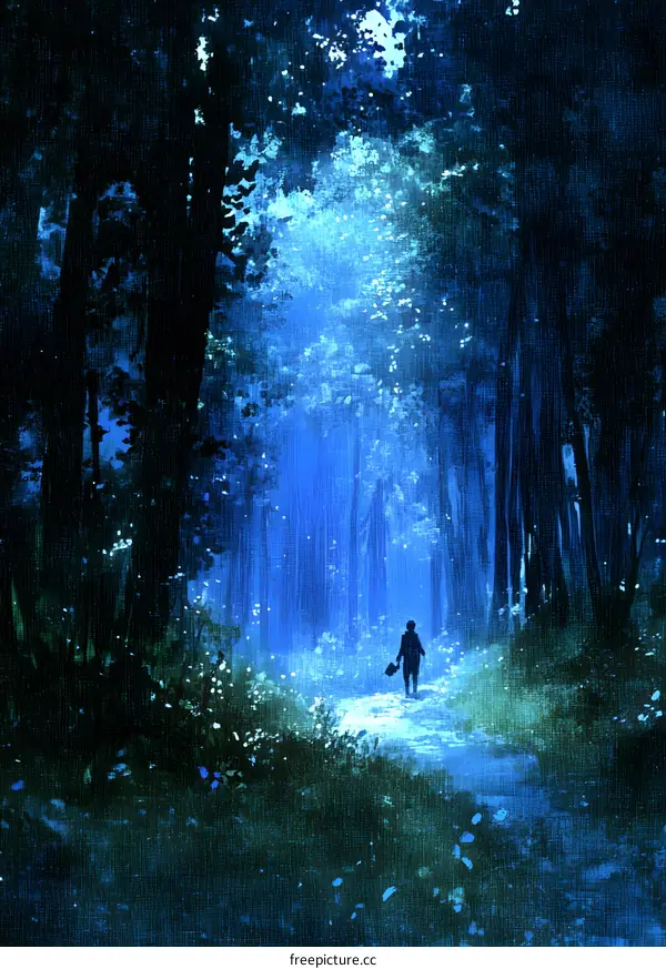 Mysterious Forest Path